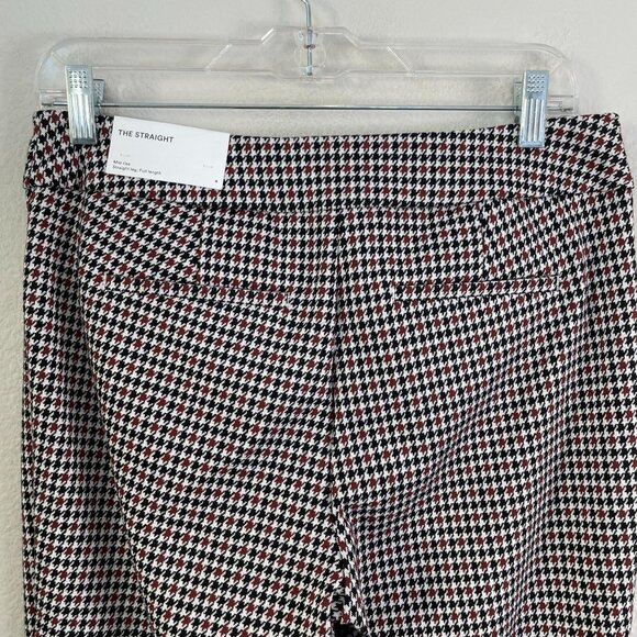NEW Ann Taylor Factory Womens 4 Houndstooth Straight Leg Pants Career - Picture 9 of 10